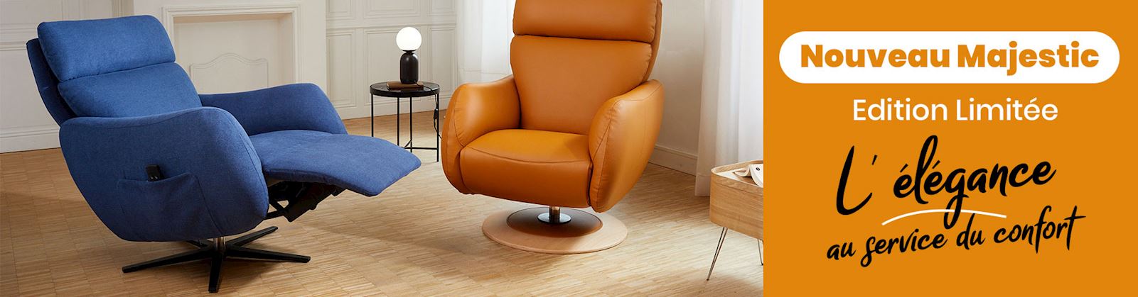 Fauteuils relax & fauteuils releveurs électriques fabriqués en France